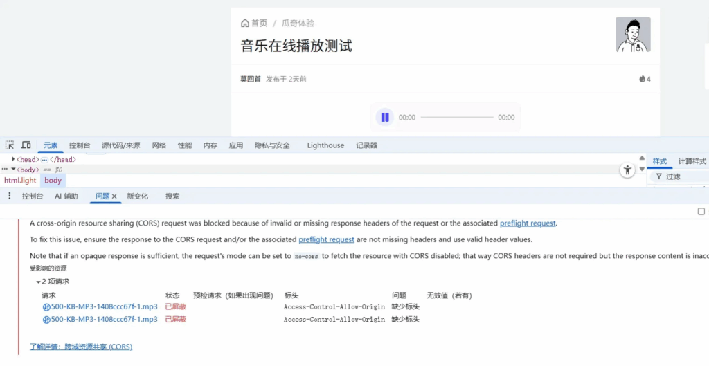 瓜奇电脑端音乐无法播放的解决方案